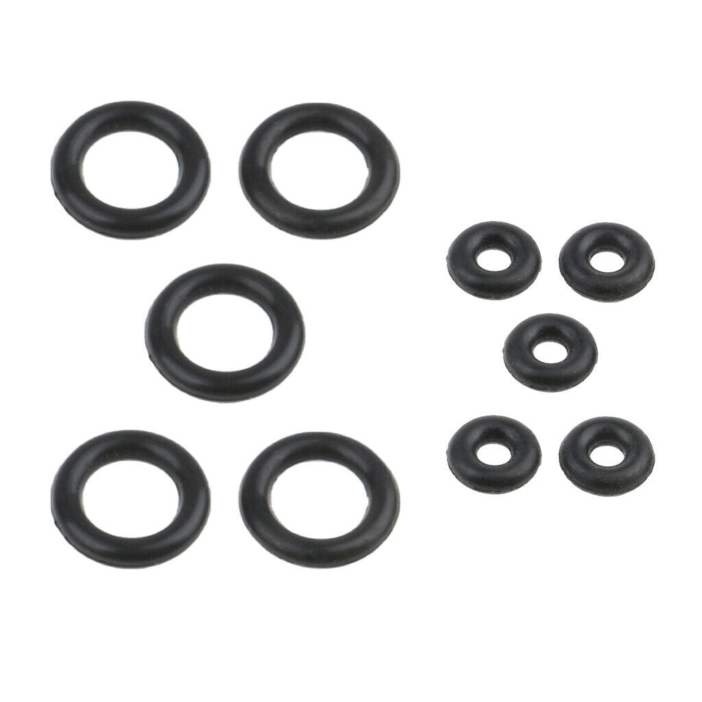 2X 5 Pcs Camping   Gas Refill O Ring Gas Tank Seal Rubber Ring Gasket 5mm