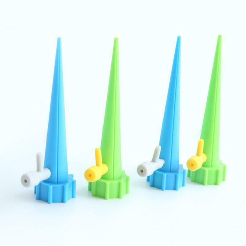 6 Pcs Automatic Watering Irrigation Spike Plant Flower Pot Drip Adjustable Water