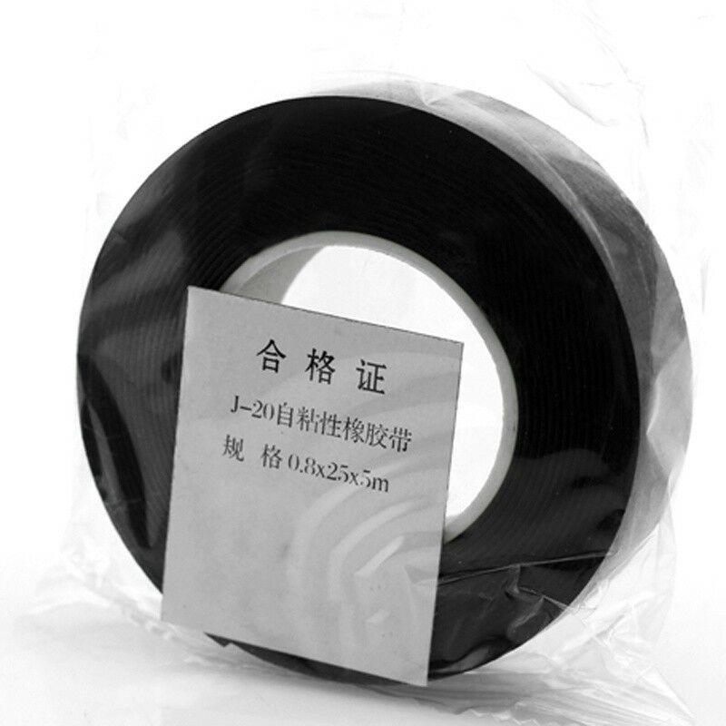 Waterproof Self Amalgamating Repair Rubber Tape Sealing Insulation Pipe Wire New