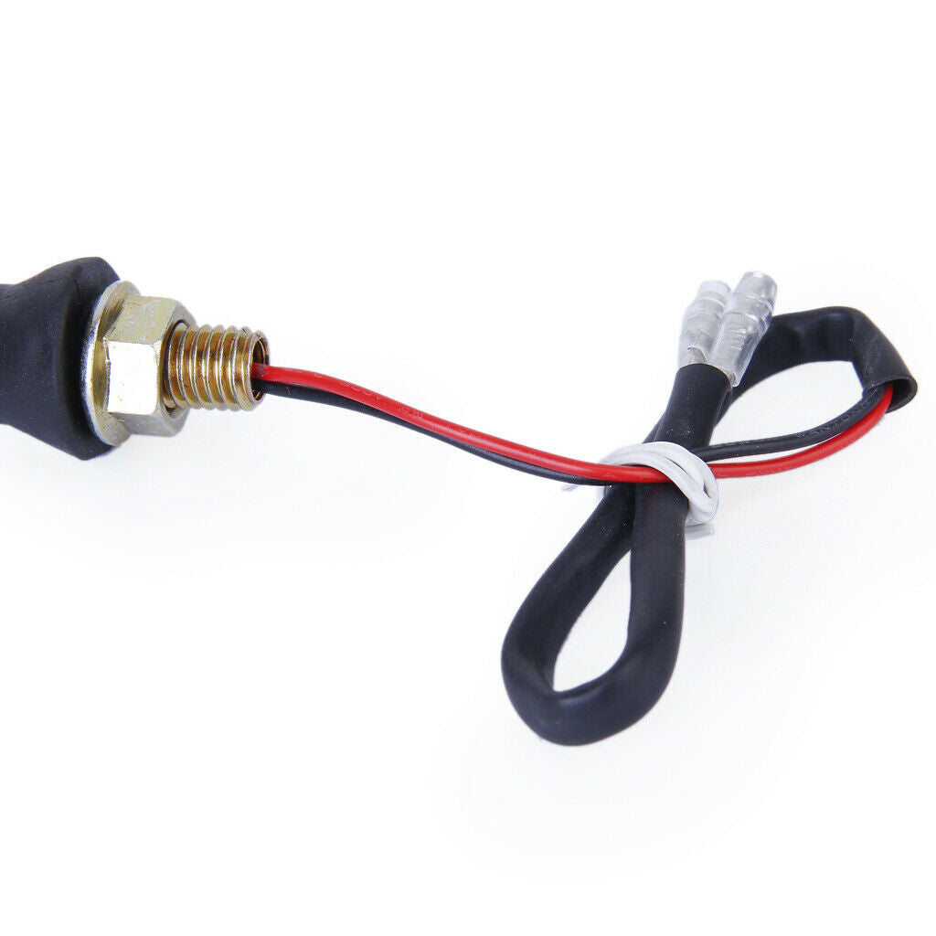 2x 12-Led Optical Lens Bulbs Motorbike Motorcycle Turn Signal Indicator Light