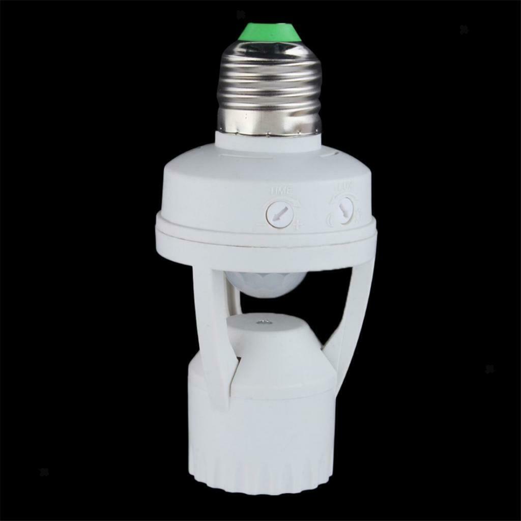 Infrared Sensor Detector Adjustable E27 LED Switch 360Â° for Corridors