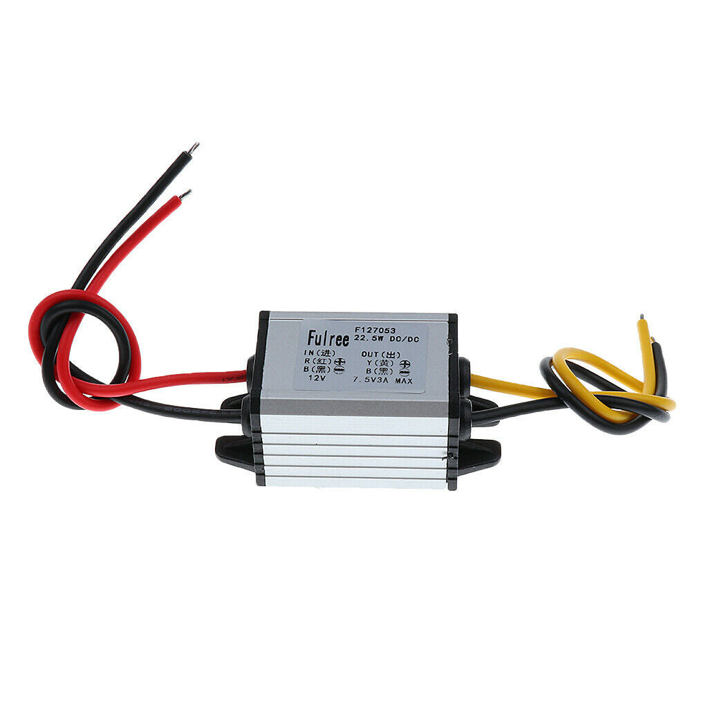 Waterproof DC/DC Converter 8-22V  to 7.5V 3A Power Supply Module