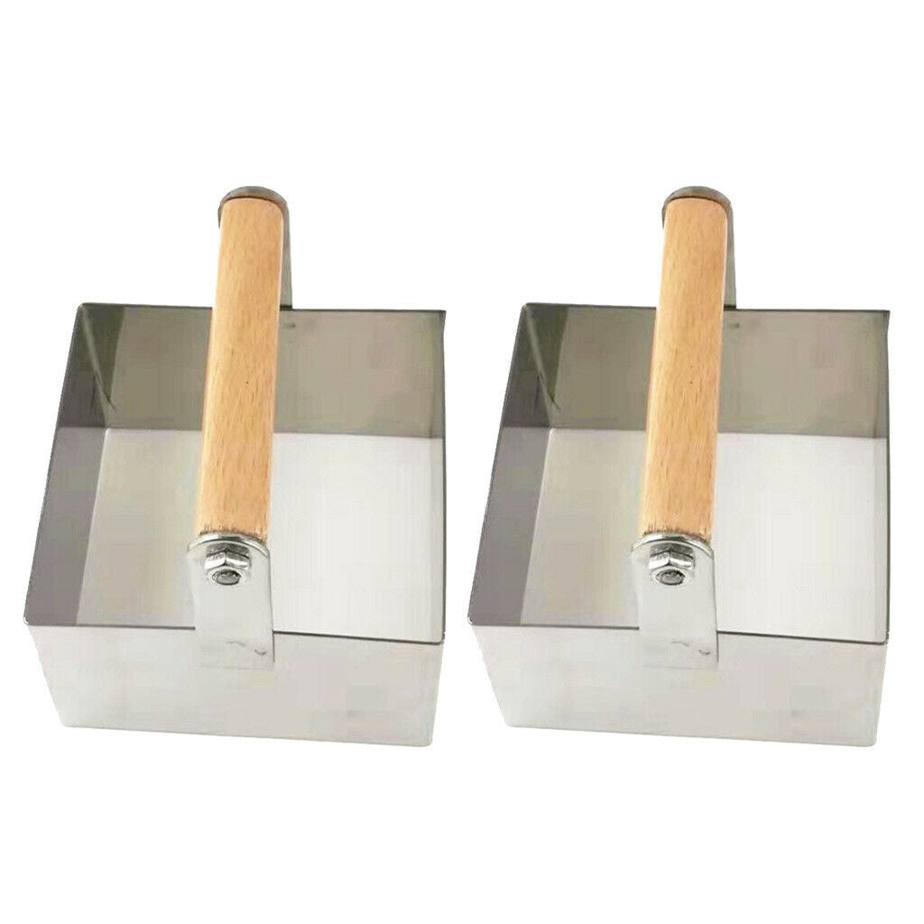 Lots 2 Wooden Handle Honey Stainless Steel Cutter Comb Beekeeping Tool