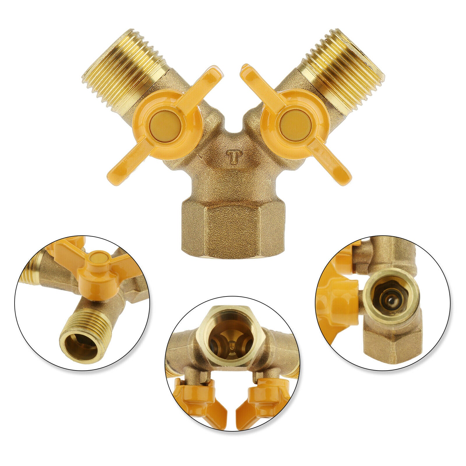 Metal Ball Valve Shut-off Valve Hose Valve Regulating Valve for Gas to The House