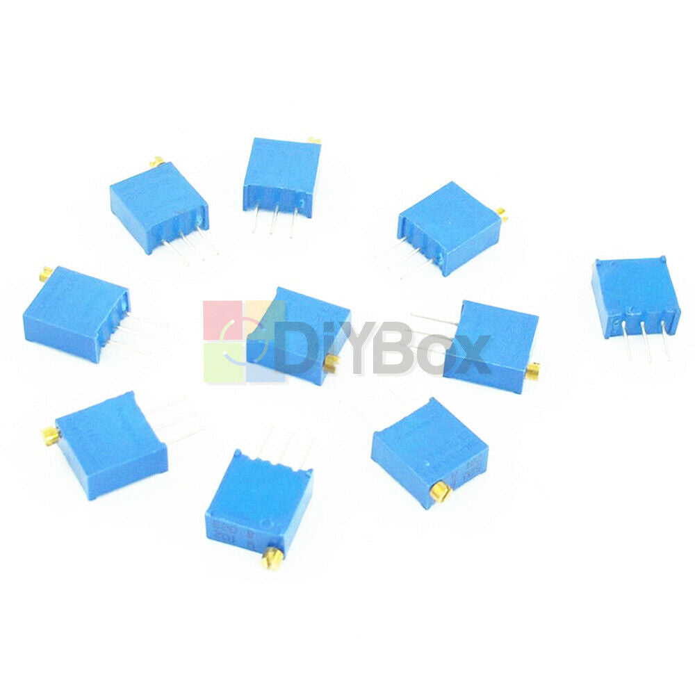10Pcs NEW 3296W-102  3296 W 1K ohm Trim Pot Trimmer Potentiometer
