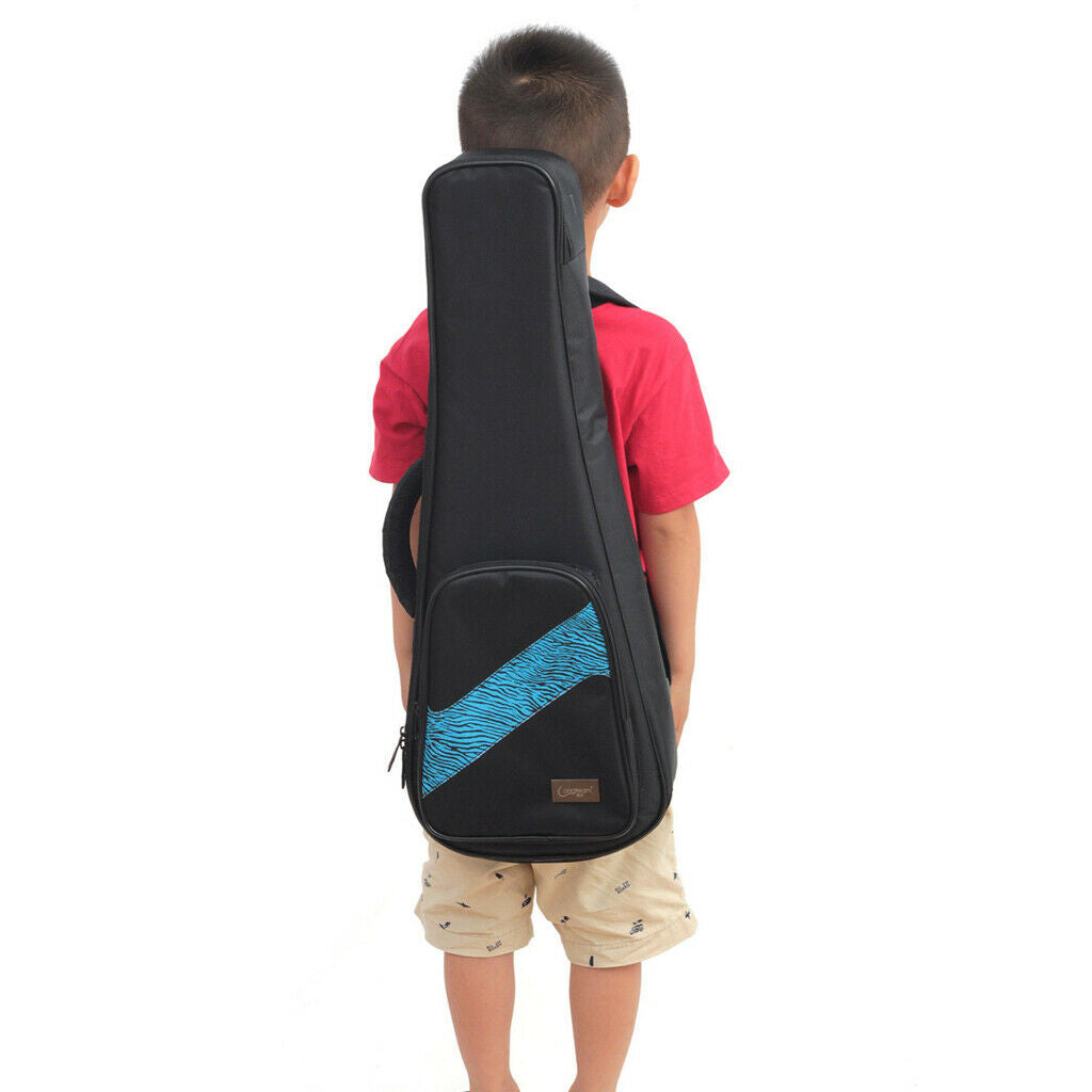 Ukulele Gig Bag Soft Padded Carrying Protect Backpack for Ukulele 21 Inch
