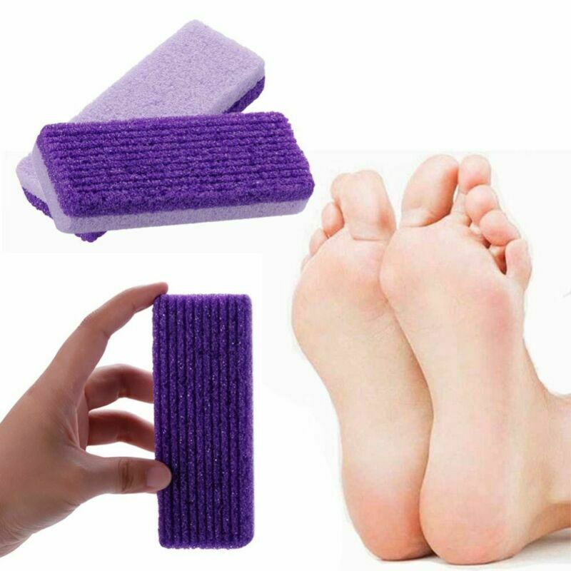 4PC Stone Exfoliate Foot Feet Care Scrub Pedicure Dead Dry Skin Removal
