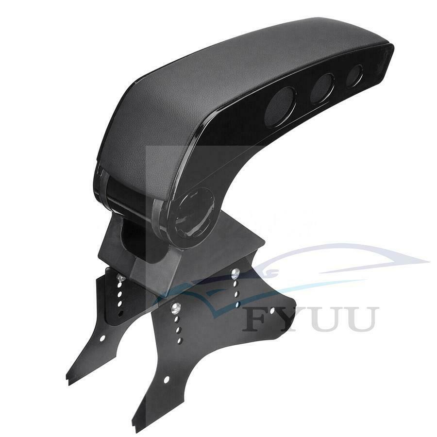 Car Van Truck Adjustable Central Console Armrest Storage Box Arm Rest Universal