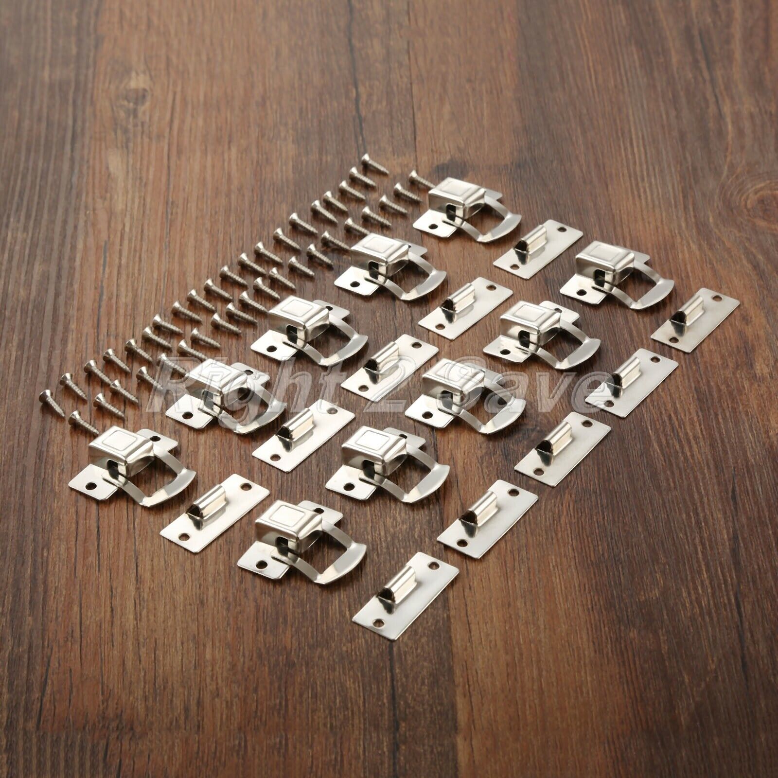 Durable Suitcase Box Case Toggle Catch Lock Mailbox Chest Latch Clasp Hasp 10pcs