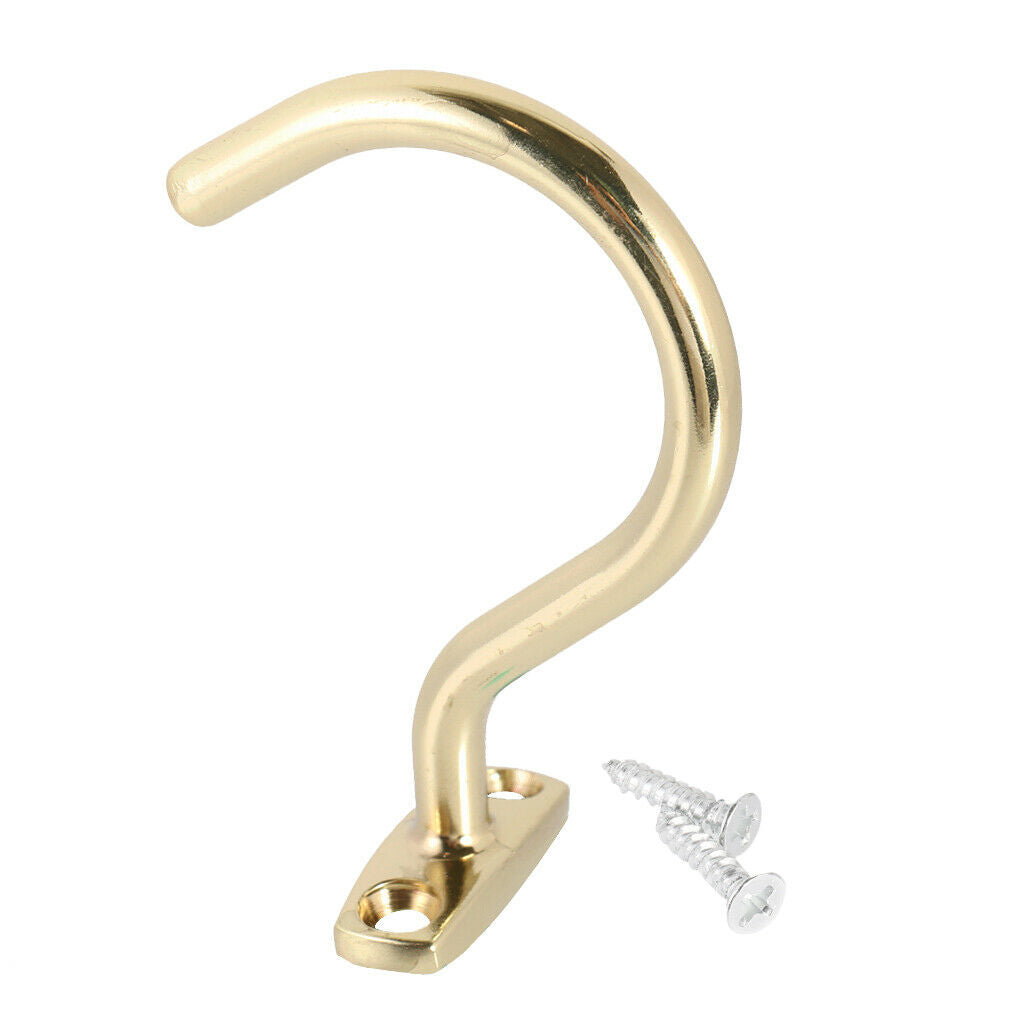 2PC Snooker Billiard Pool Cue Brass Hook Pool Cue Hanger Holder Pool Table