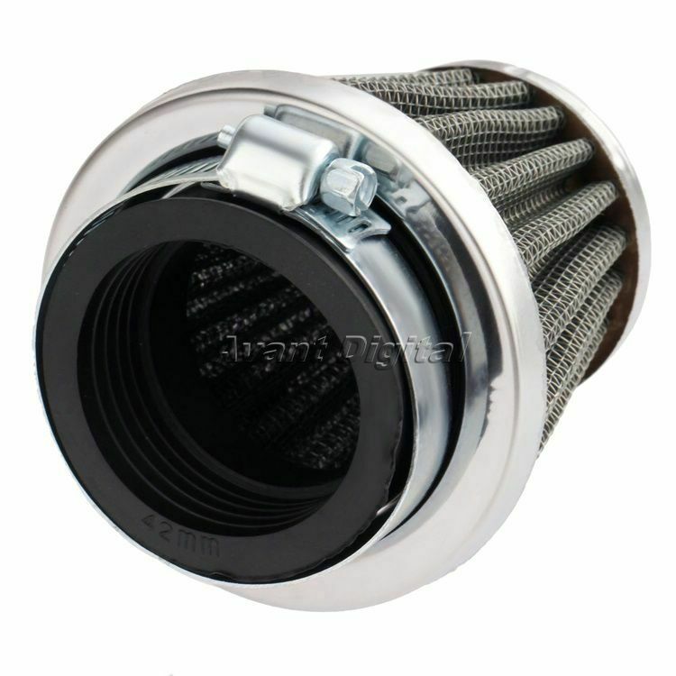 42mm Air Intake Filter Cleaner Pod Motorcycle ATV Dirt Pit Bike Go Kart 50-110cc