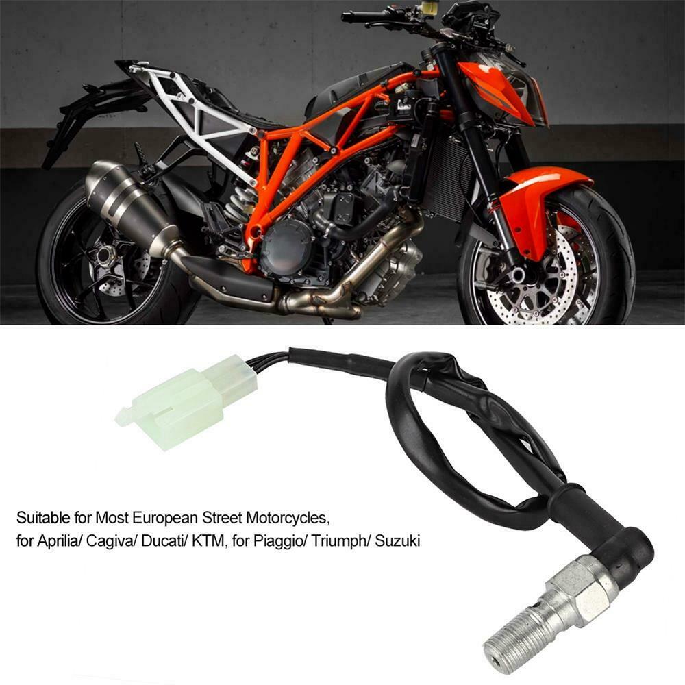 Motorcycle Hydraulic Brake Pressure Rear Light Switch Banjo Bolt 10mm x 1&1.25mm