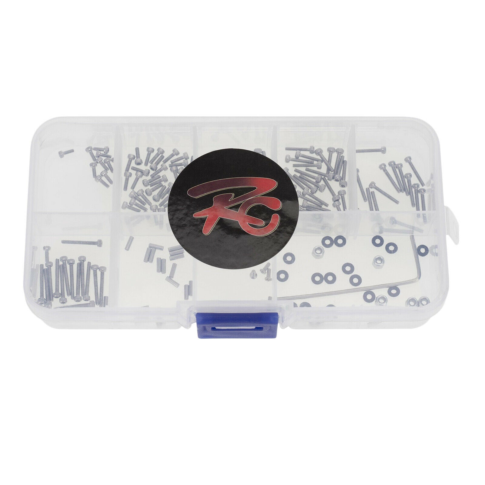 176PCS Screws Pins Box Kit Fit for Axial SCX24 RC Crawler AXI00002 Repair