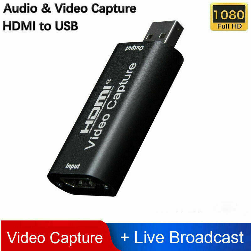 HDMI to USB Video Capture Card 1080P For Game / Live Streaming PortableDEAU