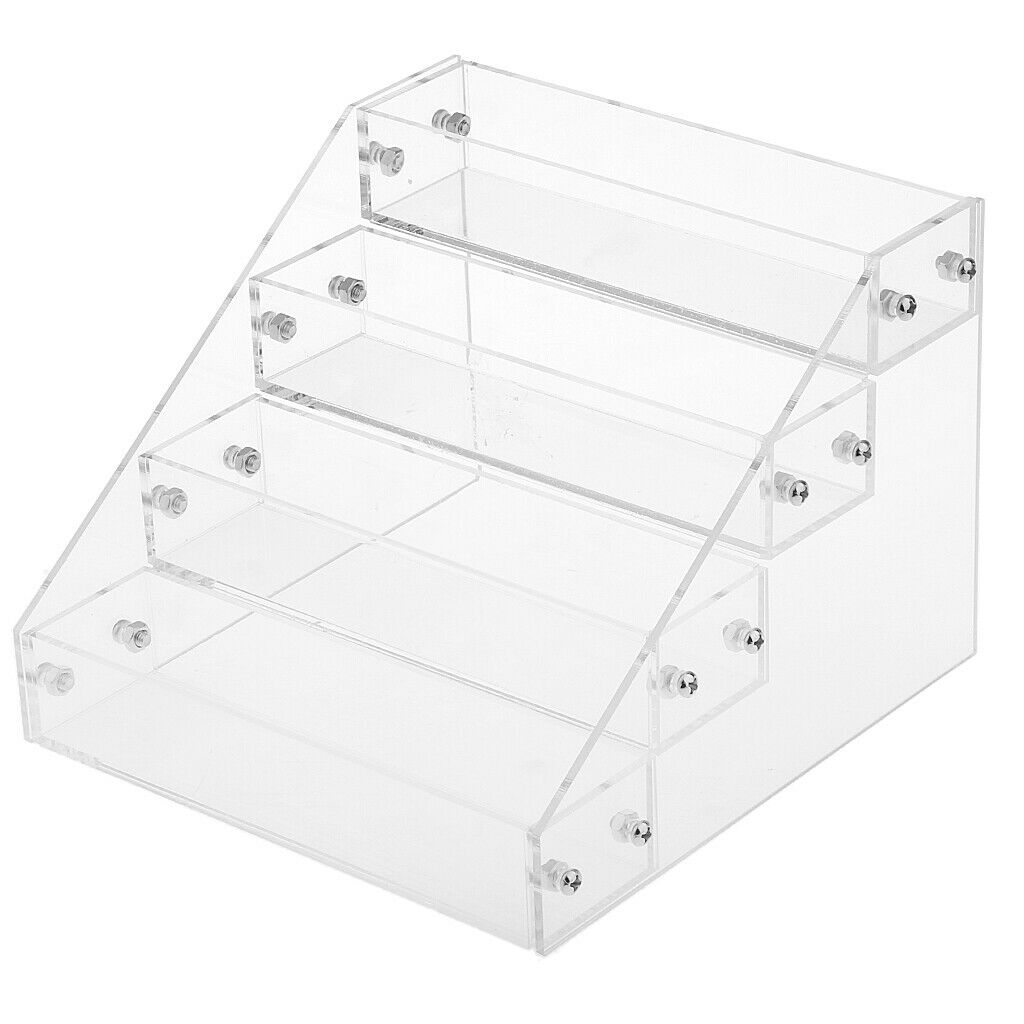 Detachable Clear Makeup Nail Polish Lip Gloss Mascara Display Storage Rack