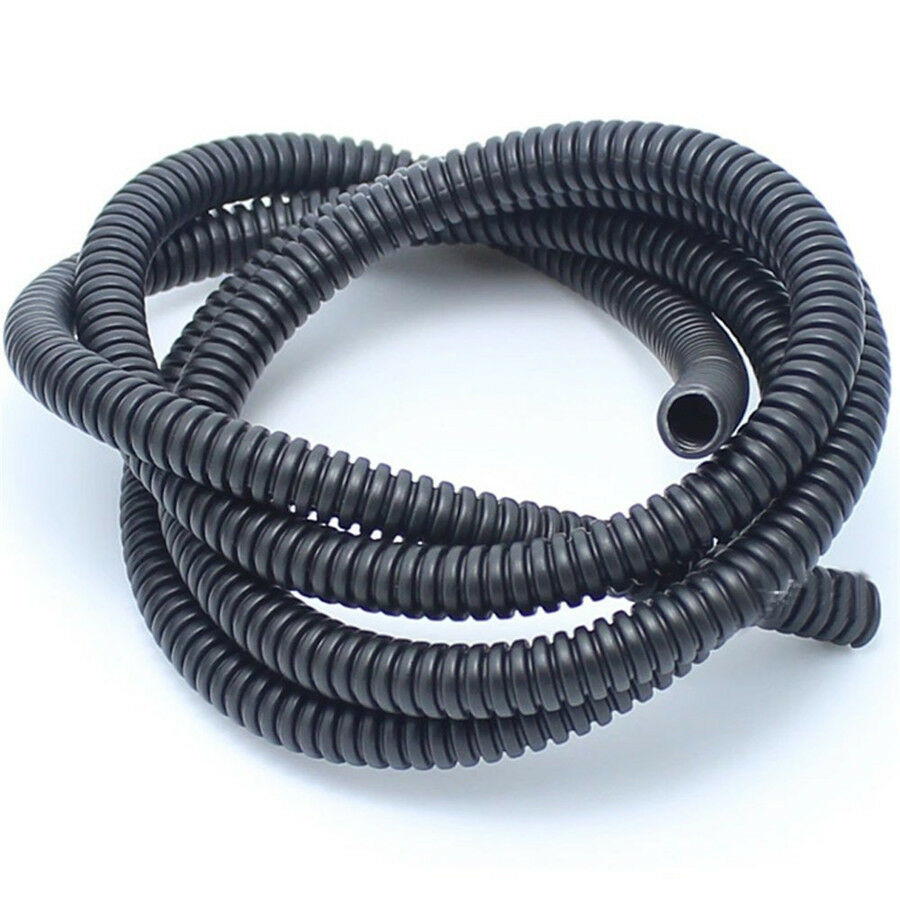33' Ft. 1" Split Loom Wire Flexible Polyethylene Tubing Conduit Hose Car Audio