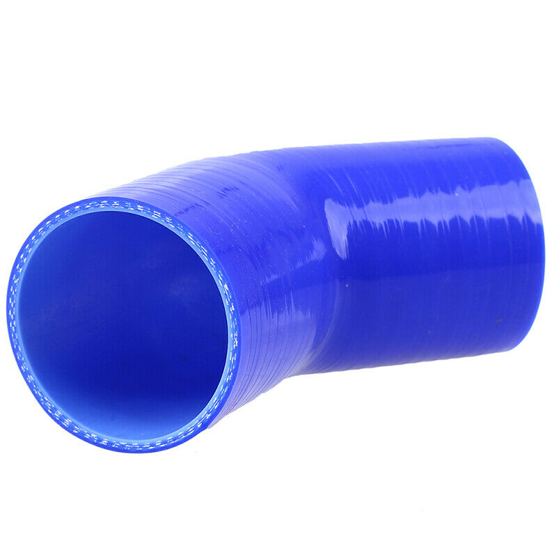 Silicone Elbow Radiator Hose Straight 45 Degree Air Water Intake Pipe 70mm