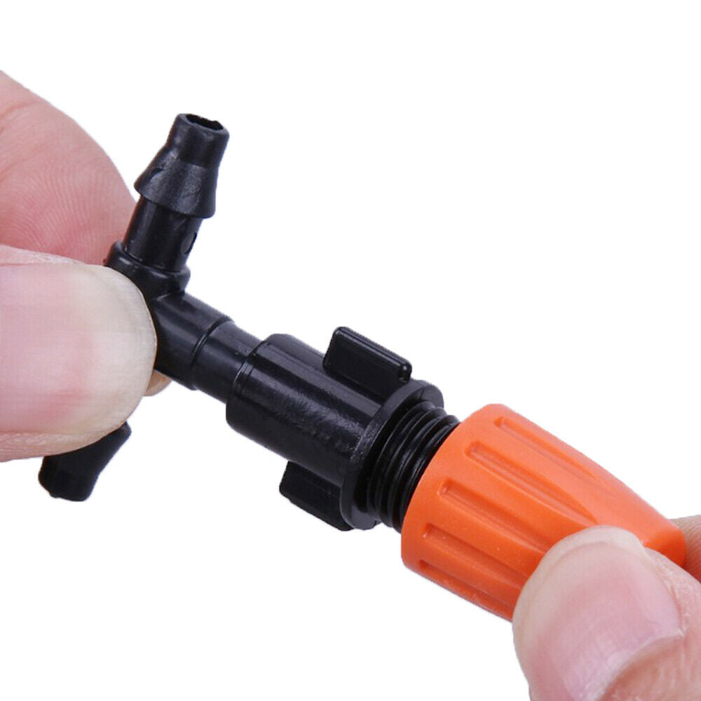 10Pcs Drip Self Watering Micro Plant Irrigation Garden Hose Sprinkler Nozzle