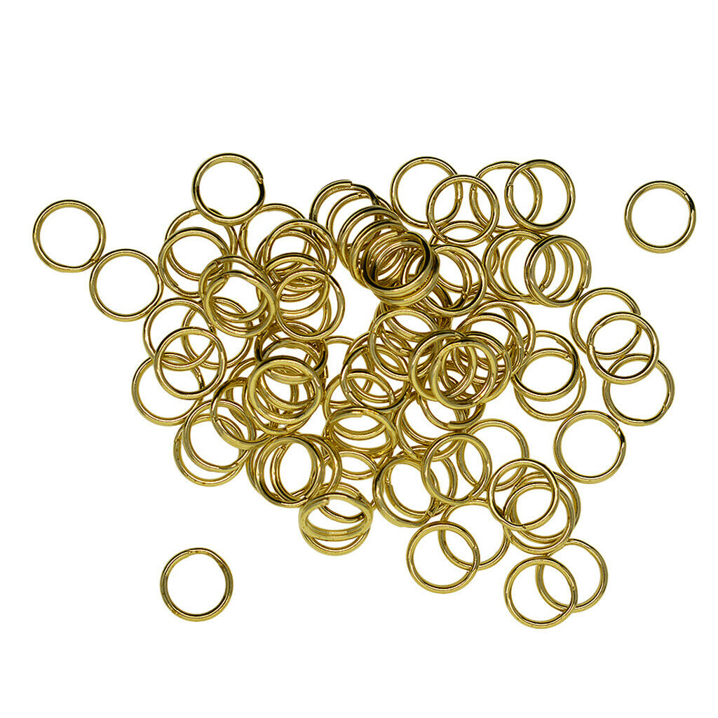 50 pcs split rings key chain rings metal key rings metal rings