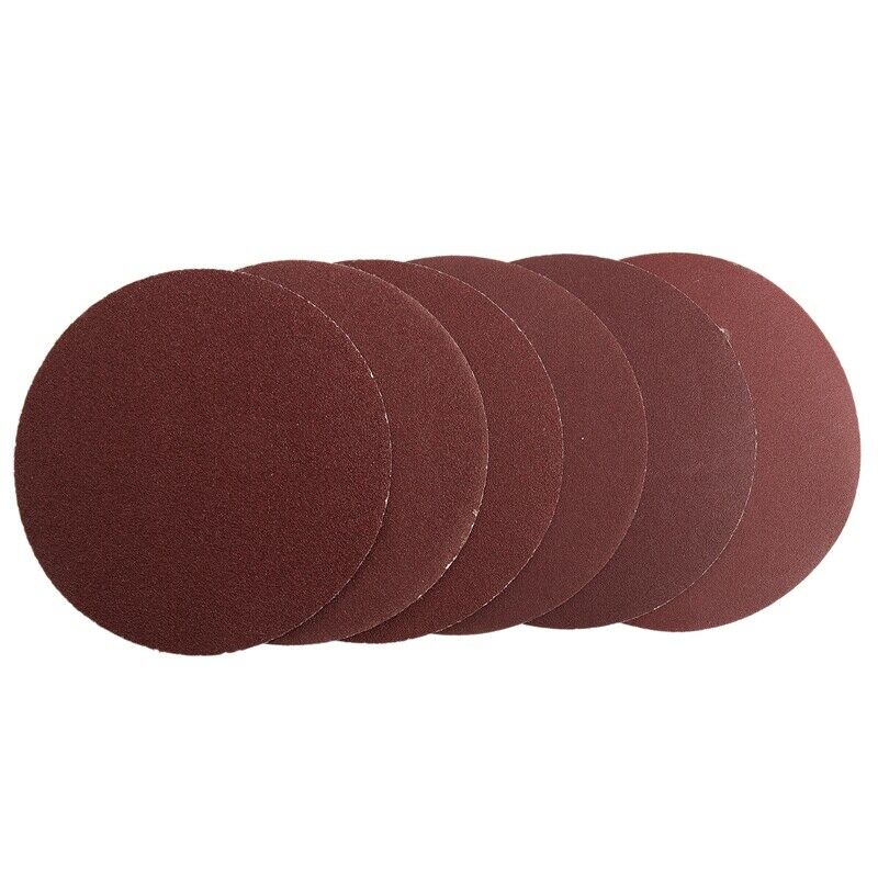 30pcs/set 5inch 125mm Round sandpaper Disk Sand Sheets Grit 80/100/120/180/240A9