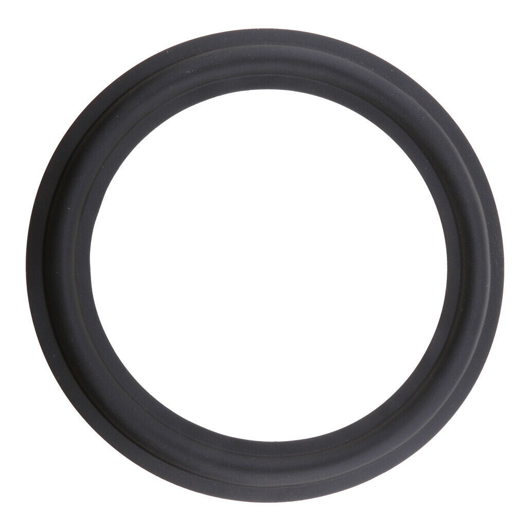 Prettyia 2x 10" 245mm Speaker Surround Rubber Woofer Edge Audio Replacement