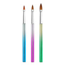3pcs Nail Art Brush Set Nail Painting Brushes Nail Drawing Pen Nail Arts DIY