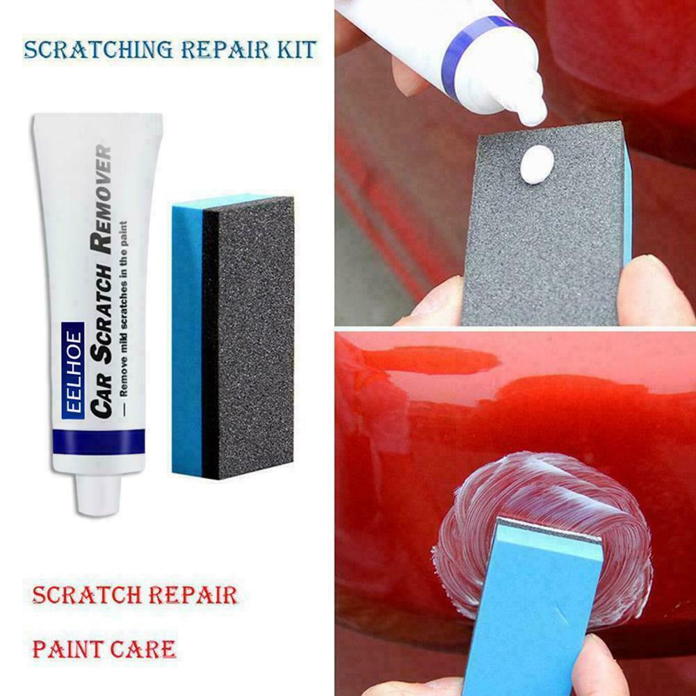 Car Scratch Remover Nano Polish Cloth +Paint Scuffs Compound Paste Body W0O2