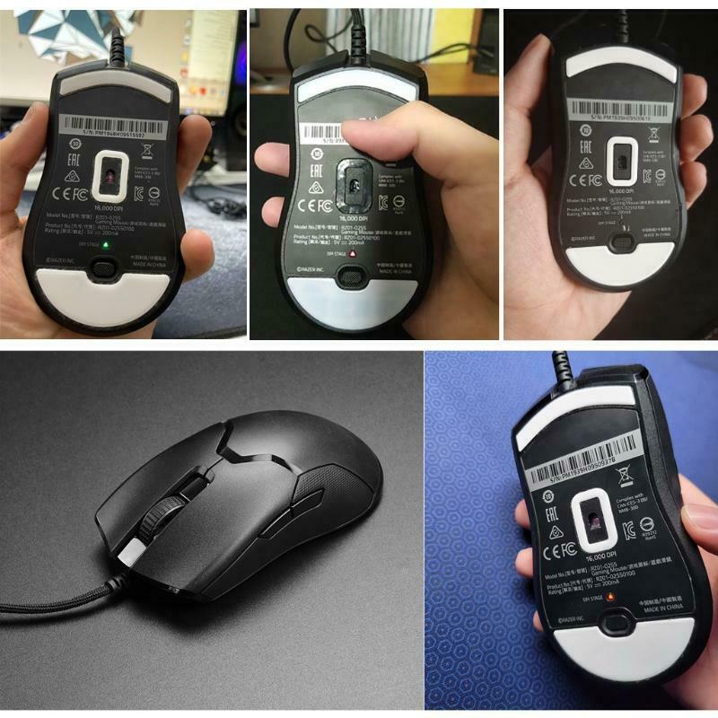 1Set for Razer Viper Wired Mouse Skates Mice Upgrade Kit Curved Edges Mouse Feet