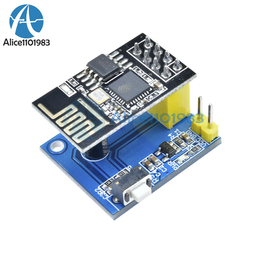 3.7V ESP8266 ESP-01S WIFI Wireless Transceiver DS18B20 Temperature Sensor Module
