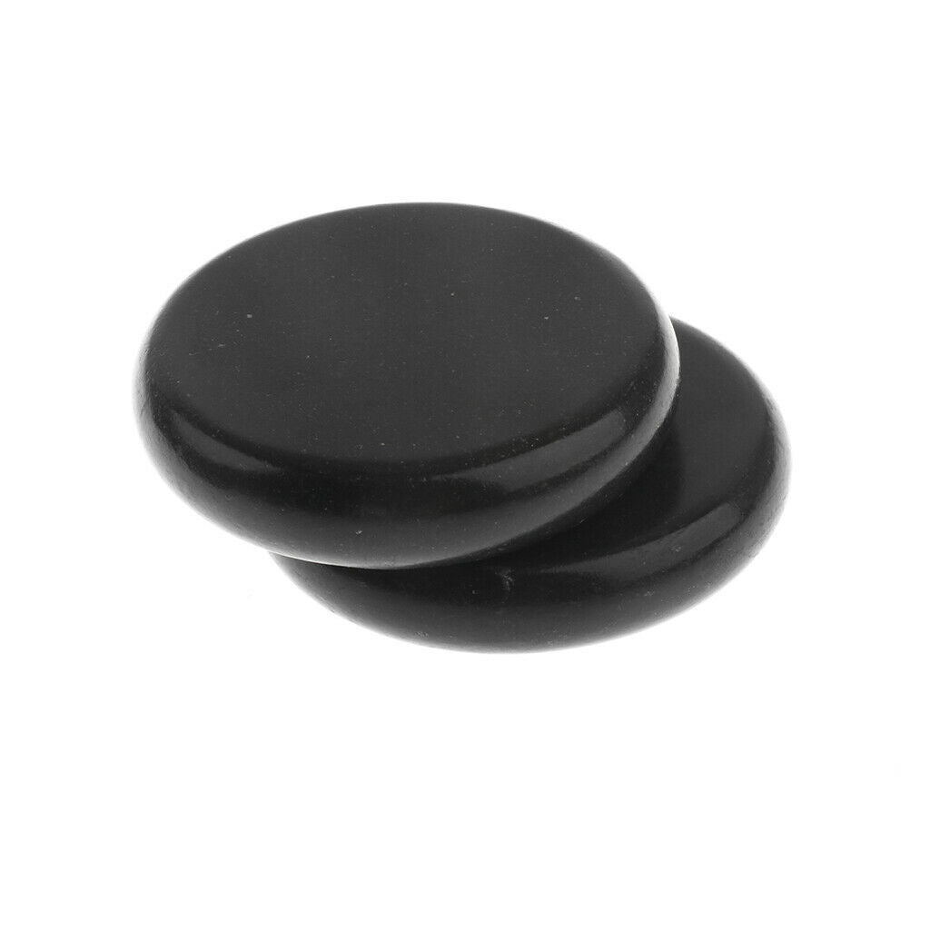 6 Pieces Hot Basalt Stones Set - Smooth Massage Stones, Body Heating Warmer
