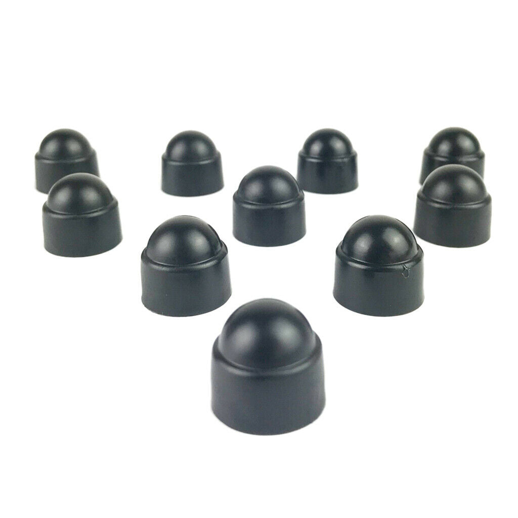 10PCS 18mm Car Hub Screw Cover Car Wheel Nut Lug Dust Cover Caps Bolt M8