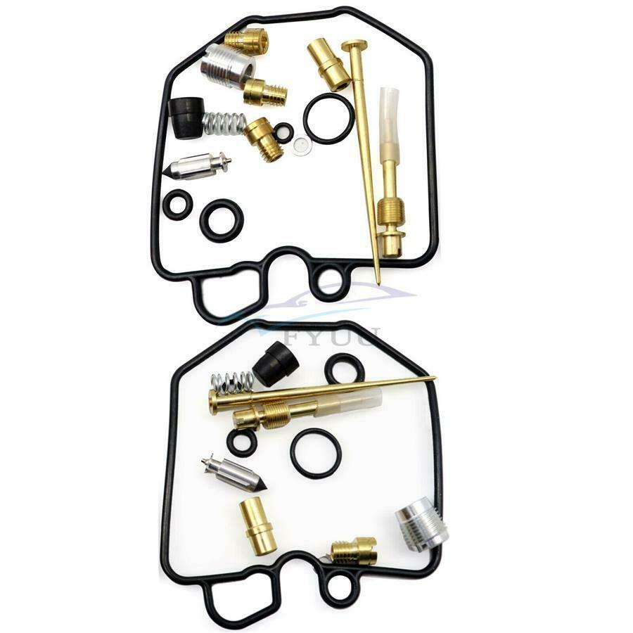 2 Sets of Carburetor Reconstruction Kits + Floats For CX500 CX500D 1978-1979