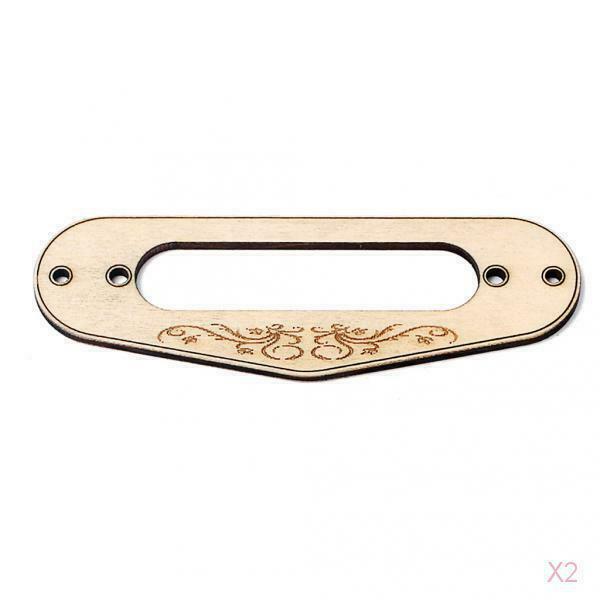 3 Pcs Maple Single Coil Neck Pickup Mounting  for Telecaster Guitar