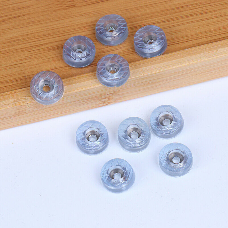 10x Clear Soft Furniture Chair Feet Leg Bottom Non-slip Pads Sofa Foot Co.l8