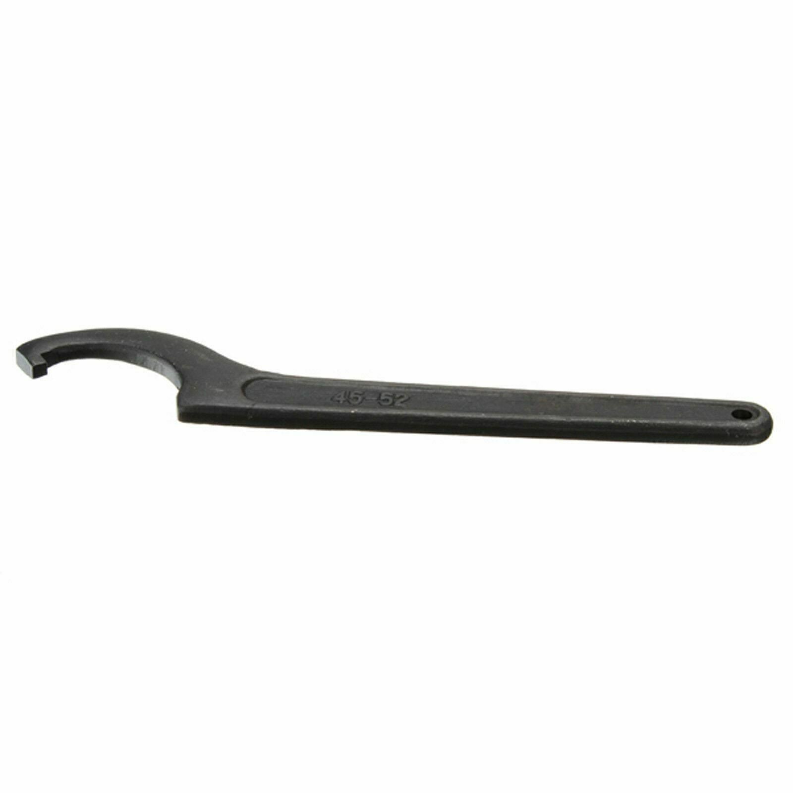 Heavy Duty Steel 45-52mm Half Moon C Spanner Mill Hook Holder Wrench CNC Tool