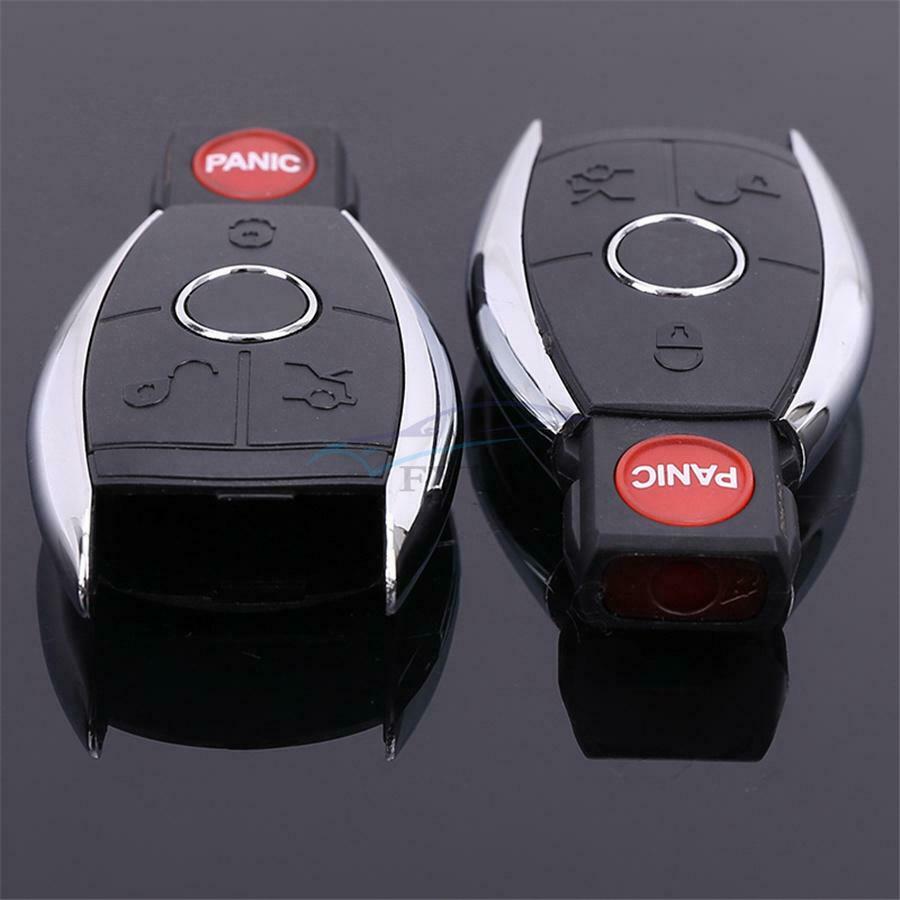 1 Set Vehicle Stylish Blank 4 Buttons Remote Key Shell Cover For Mercedes Benz