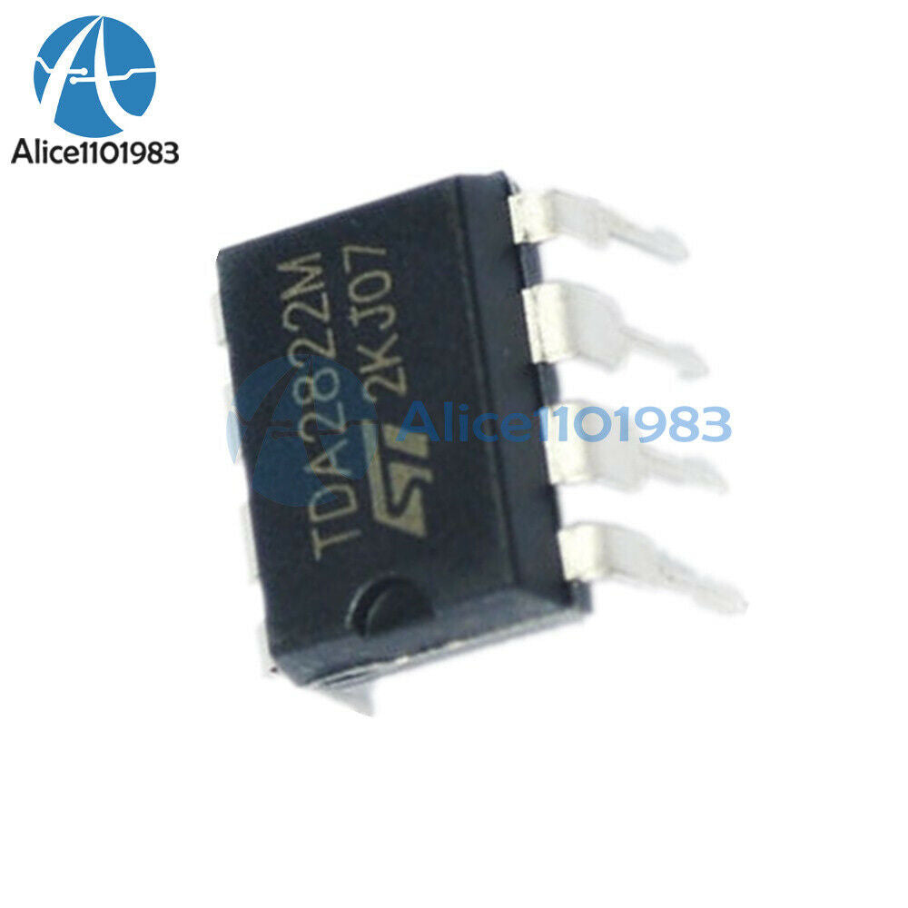 50PCS TDA2822M TDA2822 DIP-8 ST AMP AUDIO DUAL LOW VOLT