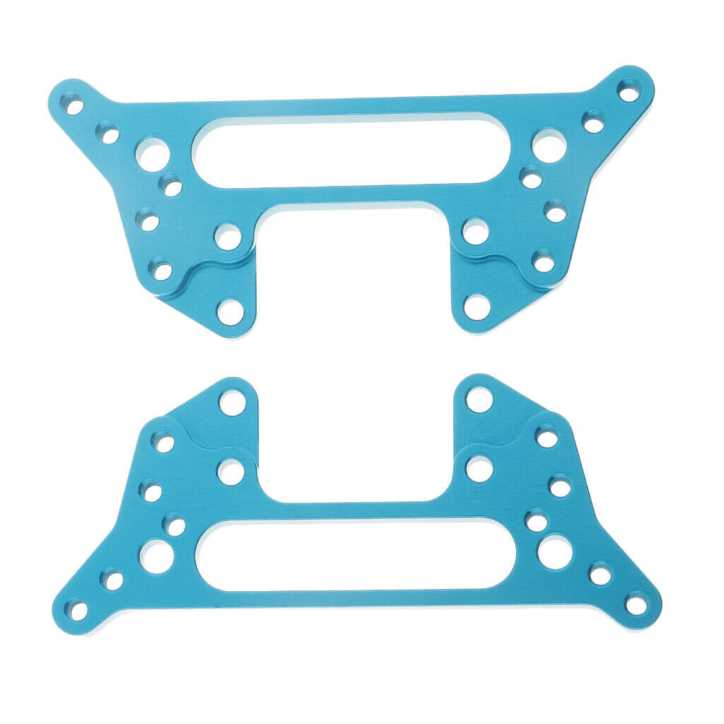 122023 Shock Absorber Tower 2Pcs DIY for 1/10 HSP 94123 94102 RC Buggy Blue
