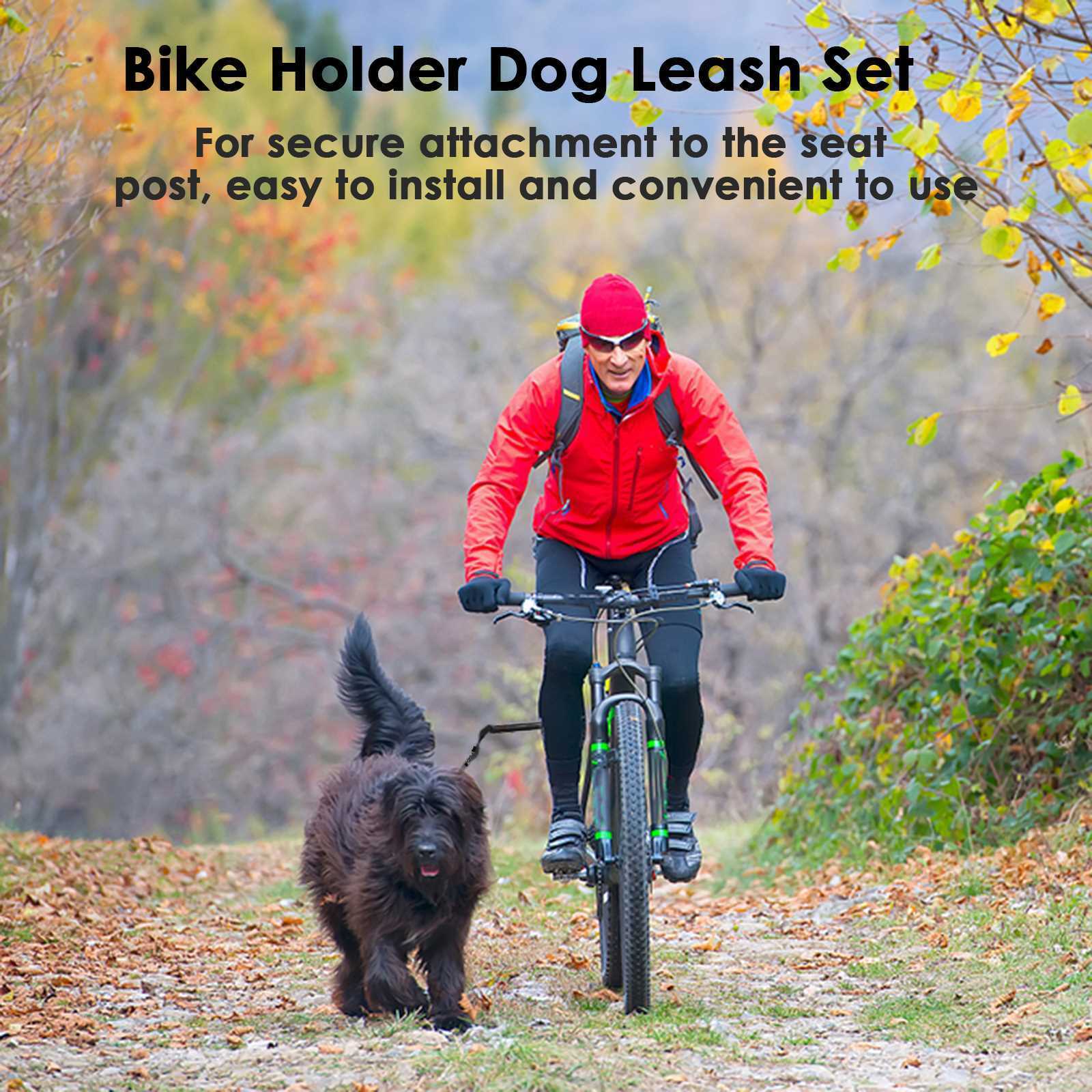 Flexible Bike Dog Lead Leash Bicycle Lead Distance KeBike Dog Lead Leasheper