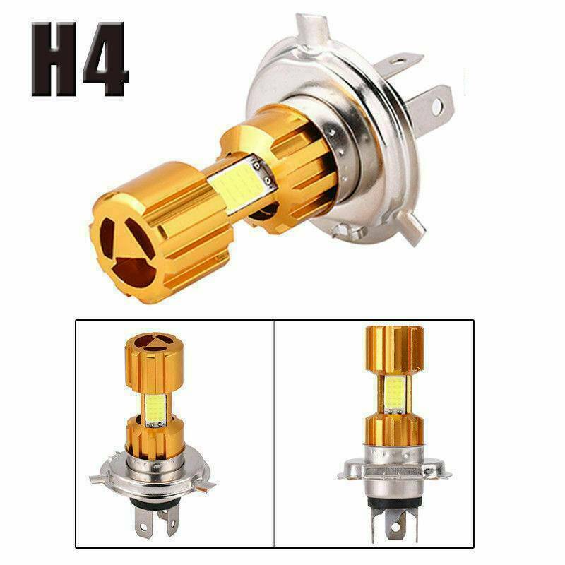 2X H4 LED Light Headlight Driving Lamp Hi/Lo Beam Bulbs Globes 18W 1500LM 6500K