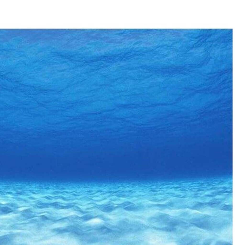 Fish Tank Adhesive Posters For Fish Tank Aquarium Landscape Decor 76x56cm