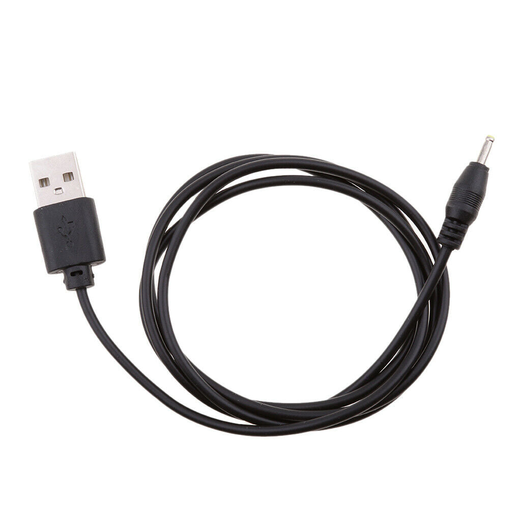 2 Pcs 5V USB 2.0 A Male To 2.5x0.7mm Male DC Plug Tablet Charging Cable Cord
