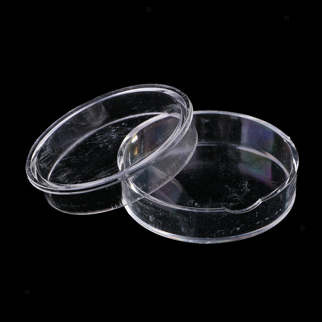 40Pcs Round Coin Capsules Protector Coins Case Container Holder 50/60mm
