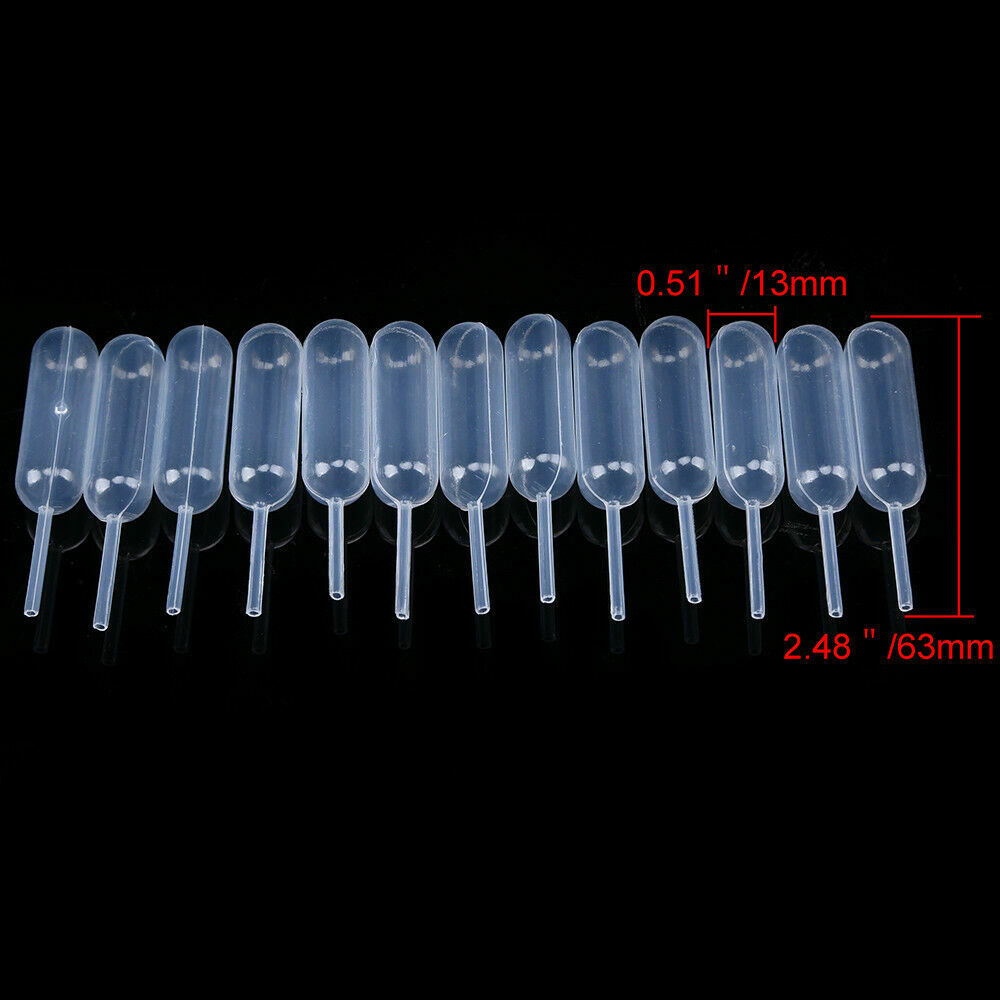 50pcs 4ml kitchen Squeeze Dropper Clear Plastic Dessert Cupcake Transfer Pipette