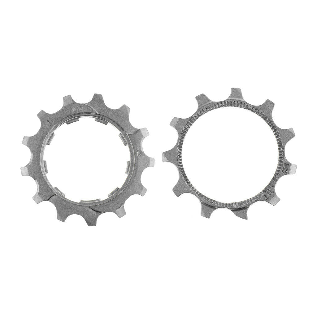 2pcs Steel Mountain Bicycle Replacement Freewheel Sprocket 11  11T 13T