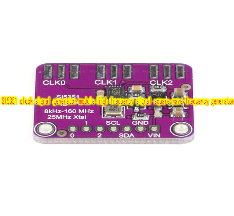 1pcs SI5351 clock signal generator module square wave frequency generator