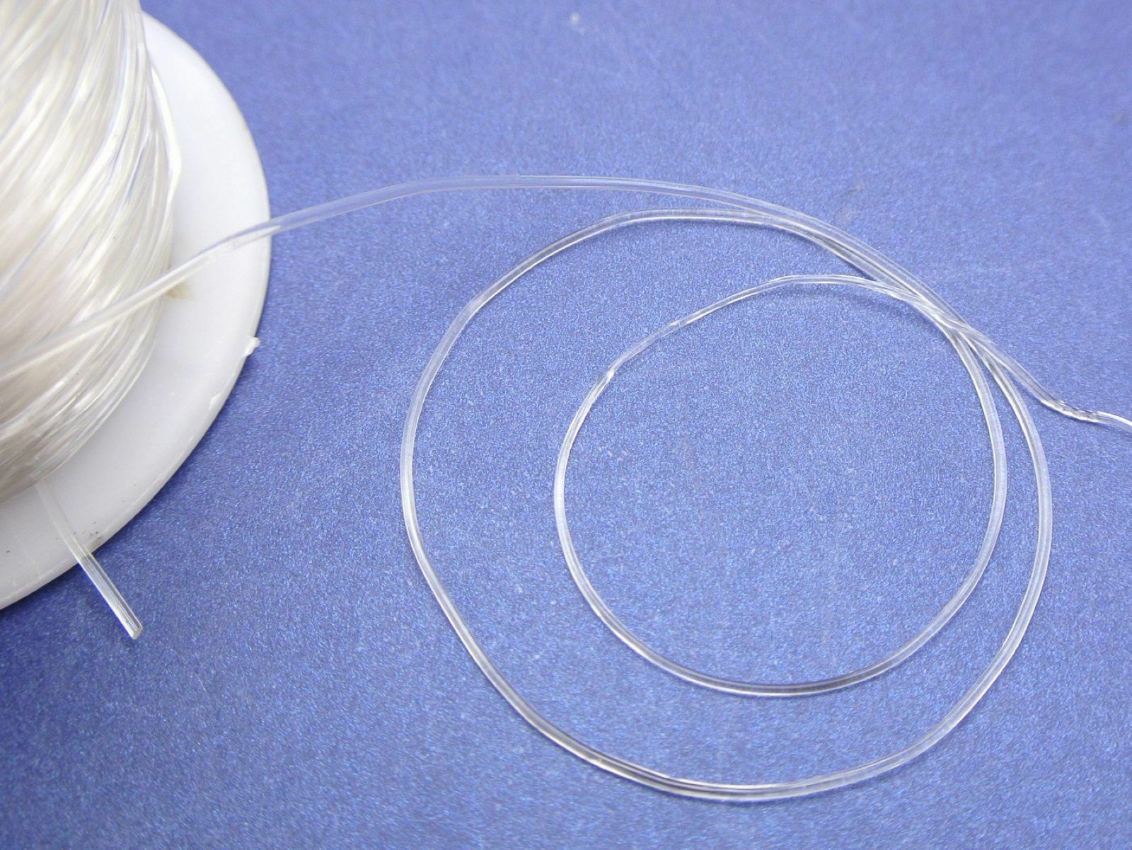 Jewelry Clear Crystal String Beading Cord  Size 1mm 100 Meter