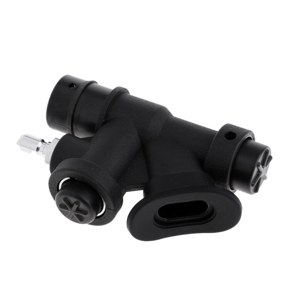 Scuba Diving BCD 45-Degree Oral Power Inflator - Universal fit - Quick and Easy