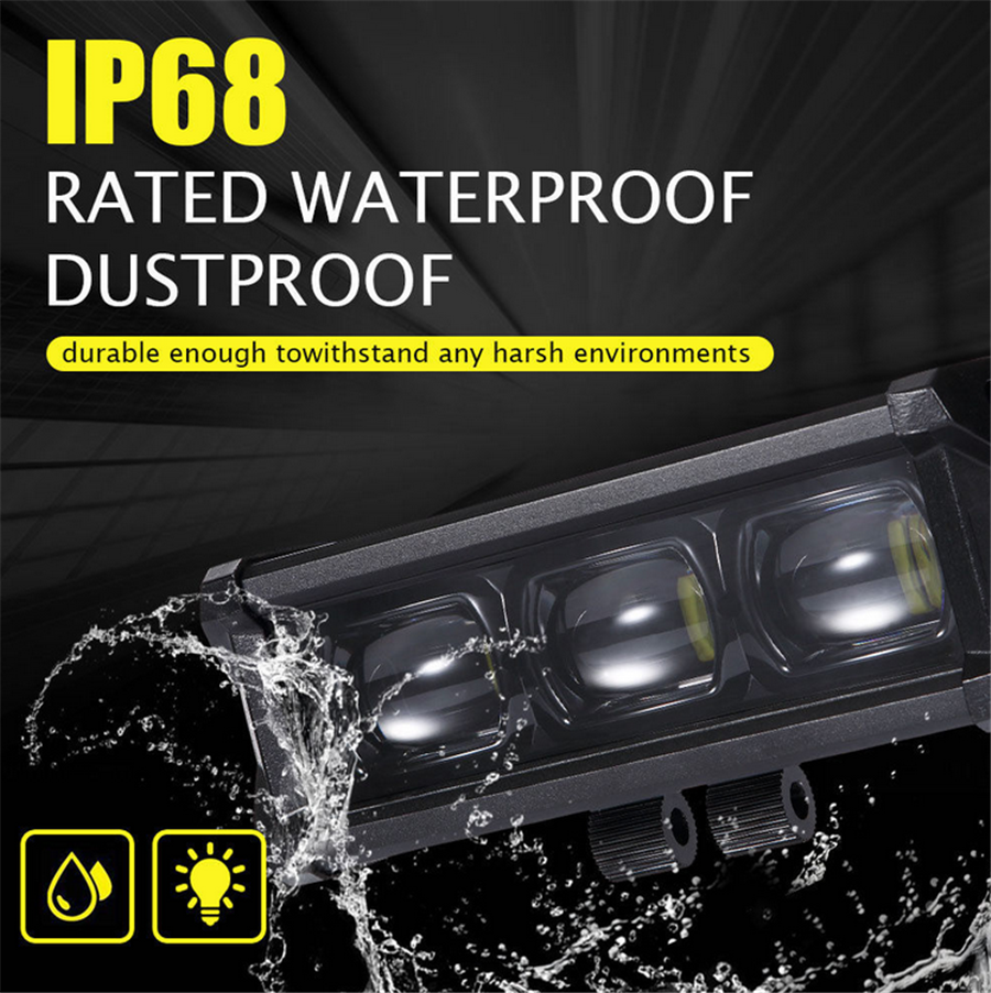 1x 7Inch 30W 8D CREE Led Light Bar Spot Work Light 4WD ATV Off-road Driving Lamp