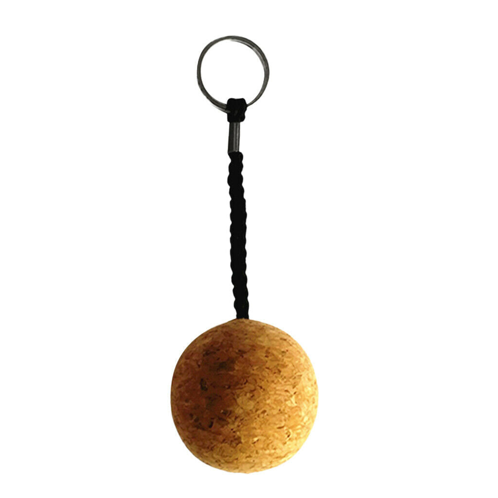 Water Cork Floating Keyring Boat Canal Marine Sailing Float Key Chain